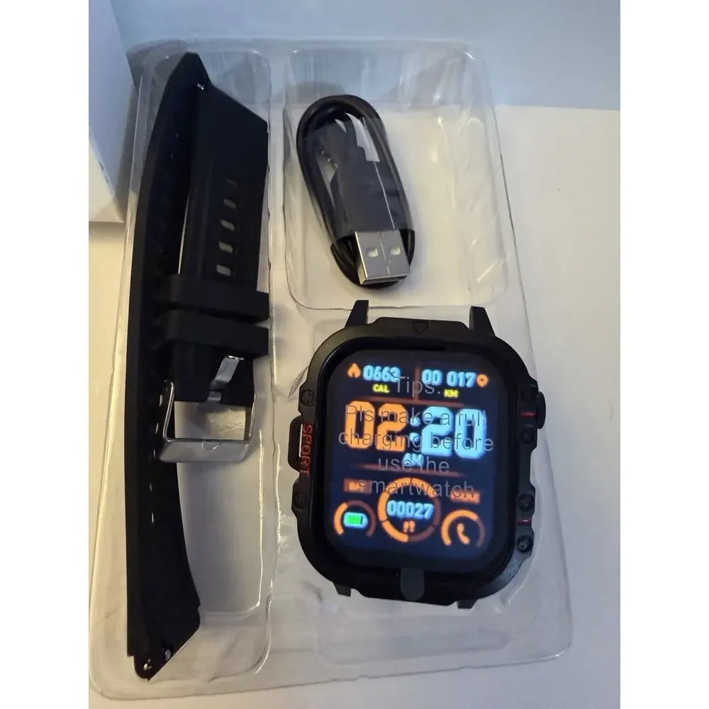 Erun Smart Watch Brand New Vinyl Wristband